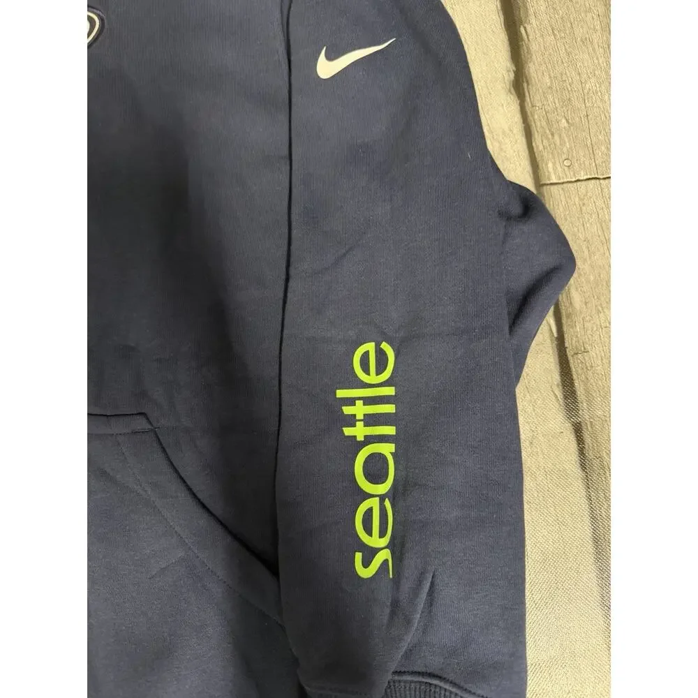 NWT Women’s Nike Seattle Seahawks Phoenix Hoodie Full-Zip Sweatshirt 1X
